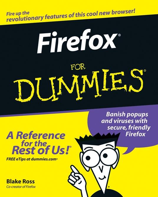 Firefox For Dummies - Blake Ross - cover