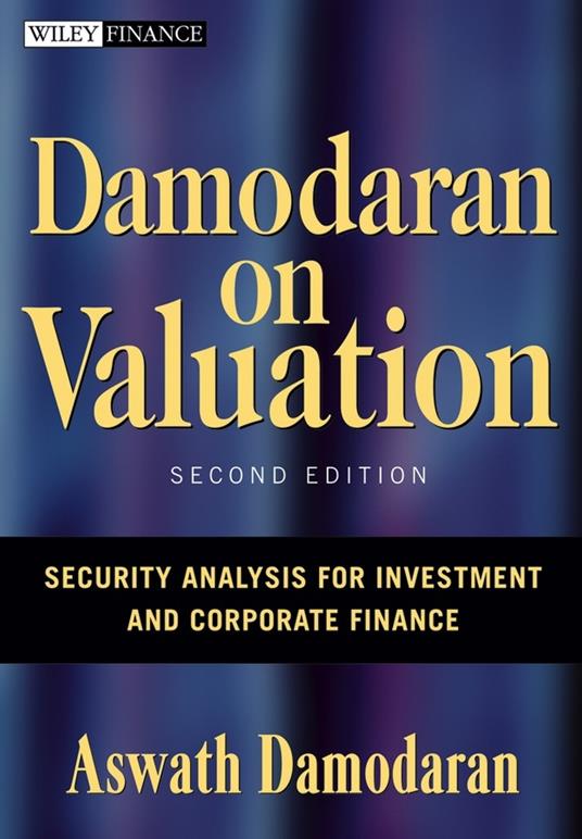 Damodaran on Valuation: Security Analysis for Investment and Corporate Finance - Aswath Damodaran - cover