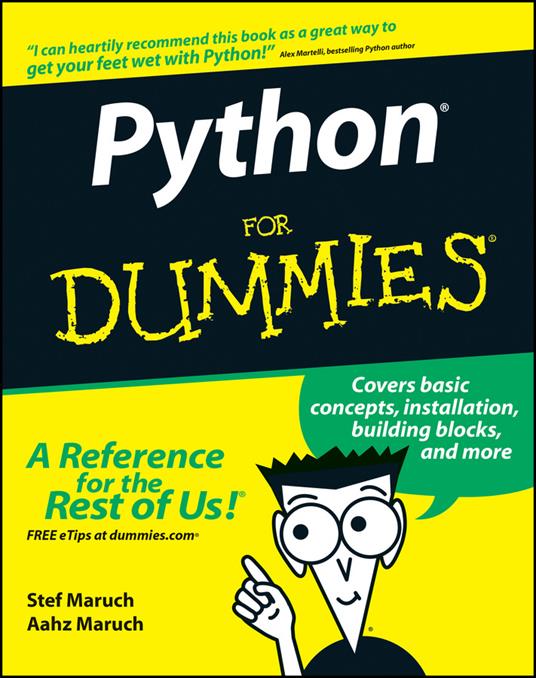 Python For Dummies - Stef Maruch,Aahz Maruch - cover