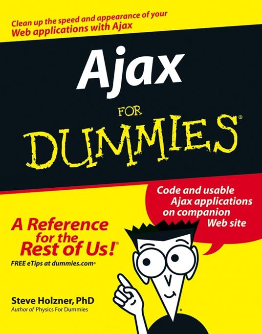 Ajax For Dummies - Steve Holzner - cover