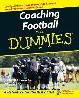 Coaching Football For Dummies - The National Alliance of Youth Sports,Greg Bach - cover