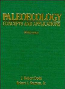 Paleoecology: Concepts and Applications - J. Robert Dodd,Robert J. Stanton - cover