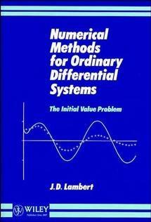 Numerical Methods for Ordinary Differential Systems: The Initial Value Problem - J. D. Lambert - cover