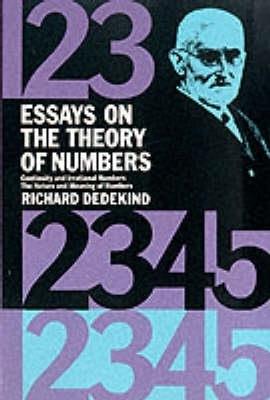 Essays on the Theory of Numbers - Bob Blaisdell,Richard Dedekind - cover
