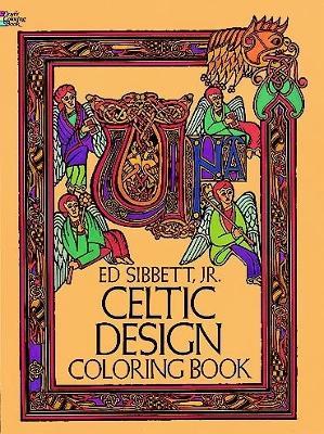 Celtic Design Coloring Book - Ed Sibbett - cover
