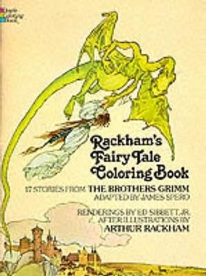 Rackham's Fairy Tale Colouring Book - Arthur Rackham - cover
