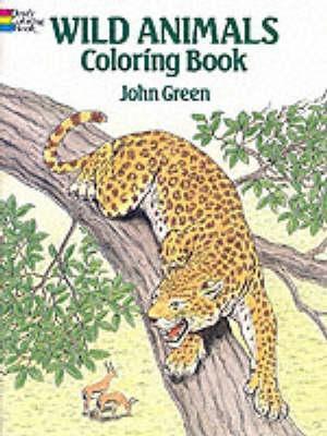 Wild Animals Coloring Book - John Green - cover