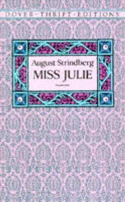 Miss Julie - August Strindberg - cover