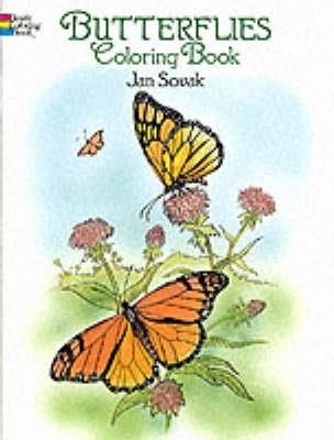 Butterflies Coloring Book - Jan Sovak - cover