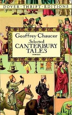 Canterbury Tales: "General Prologue", "Knight's Tale", "Miller's Prologue and Tale", "Wife of Bath's Prologue and Tale - Geoffrey Chaucer - cover