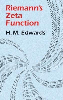 Riemann'S Zeta Function - H M. Edwards - cover