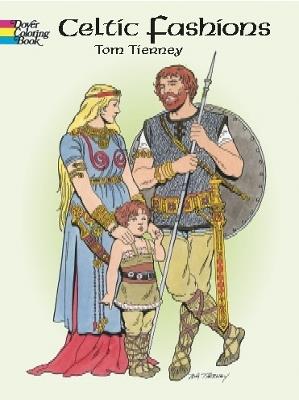 Celtic Fashions: Coloring Book - Tom Tierney - cover