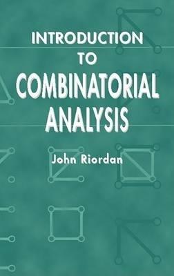 Introduction to Combinatorial Analysis - John Riordan - cover