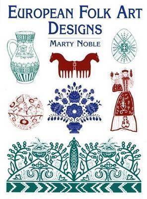 European Folk Art Designs - Marty Noble - cover