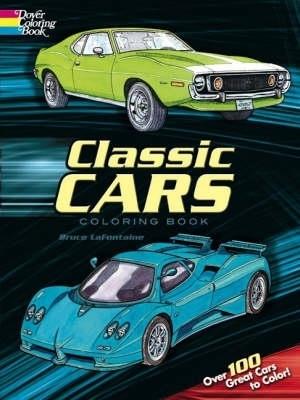 Classic Cars Coloring Book - Bruce LaFontaine - cover