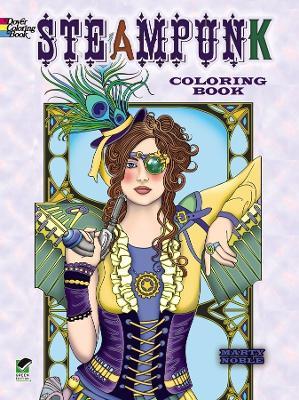 Creative Haven Steampunk Coloring Book - Marty Noble - cover