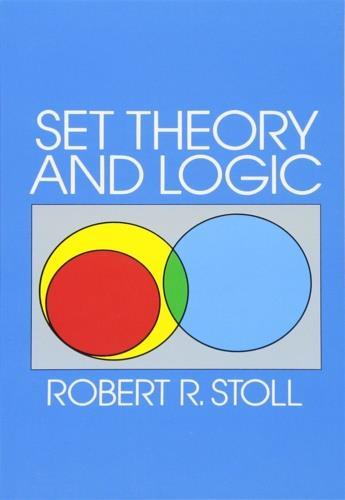 Set Theory and Logic - Robert R. Stoll - cover