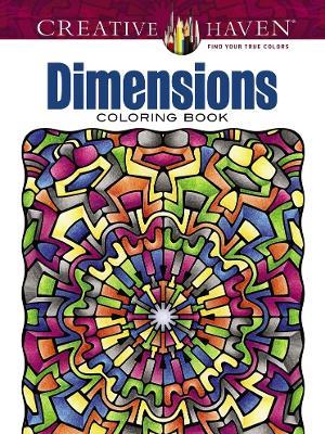 Creative Haven Dimensions Coloring Book - John Wik - cover