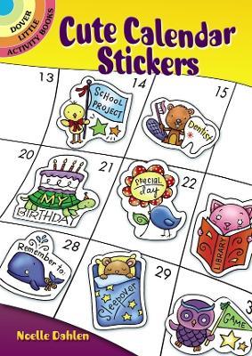 Cute Calendar Stickers - Noelle Dahlen - cover