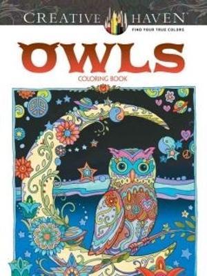 Creative Haven Owls Coloring Book - Marjorie Sarnat - cover