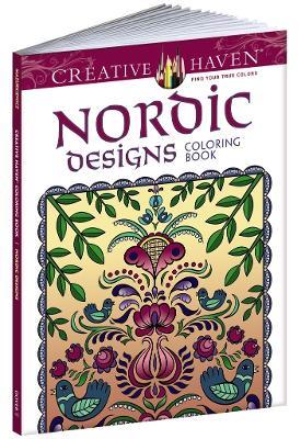Creative Haven Nordic Designs Collection Coloring Book - Dover Dover - cover