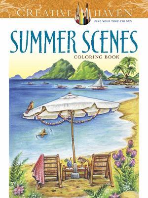 Creative Haven Summer Scenes Coloring Book - Teresa Goodridge - cover