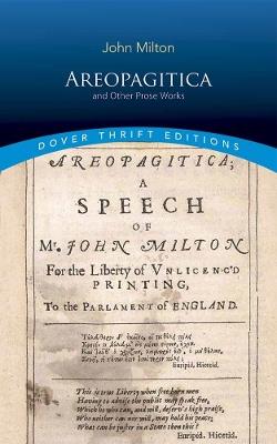 Areopagitica and Other Prose Works - John Milton - cover