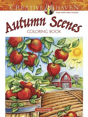Creative Haven Autumn Scenes Coloring Book - Teresa Goodridge - cover