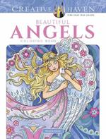 Creative Haven Beautiful Angels Coloring Book