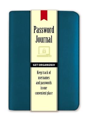 Password Journal: Caribbean Blue - Dover Publications Inc - cover