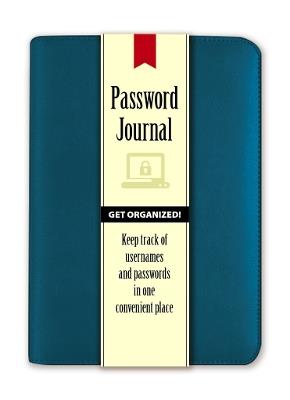 Password Journal: Caribbean Blue - Dover Dover - cover