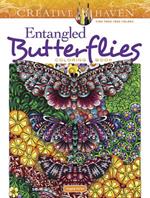 Creative Haven Entangled Butterflies Coloring Book