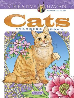Creative Haven Cats Coloring Book - Marty Noble - cover