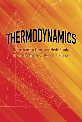 Thermodynamics - Gilbert Lewis,Merle Randall - cover