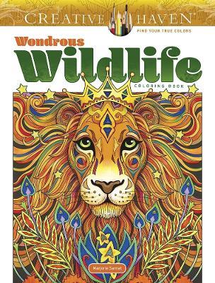 Creative Haven Wondrous Wildlife Coloring Book - Marjorie Sarnat - cover