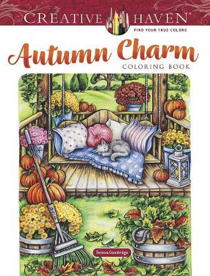 Creative Haven Autumn Charm Coloring Book - Teresa Goodridge - cover