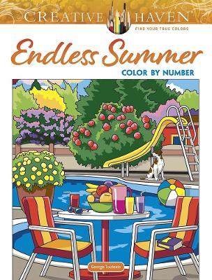 Creative Haven Endless Summer Color by Number - George Toufexis - cover