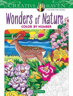 Creative Haven Wonders of Nature Color by Number - George Toufexis - cover