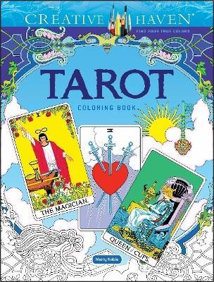 Creative Haven Tarot Coloring Book - Marty Noble - cover