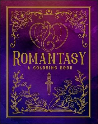 Romantasy Coloring Book - Ana Bidault,Hannah Konetzki,Paule Ledesma - cover