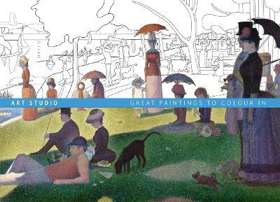 Art Studio: Great Paintings to Colour In - cover