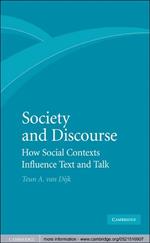 Society and Discourse