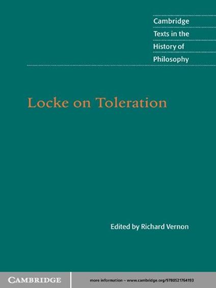 Locke on Toleration