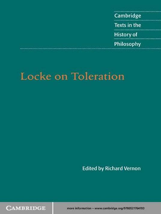 Locke on Toleration
