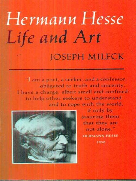Hermann Hesse: Life and Art - Joseph Mileck - cover