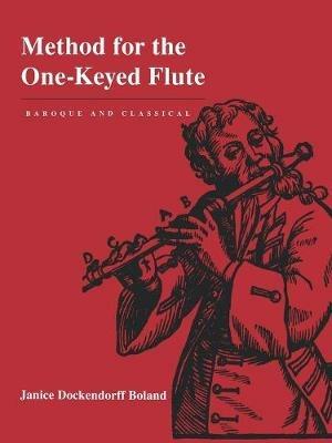 Method for the One-Keyed Flute - Janice Dockendorff Boland - cover