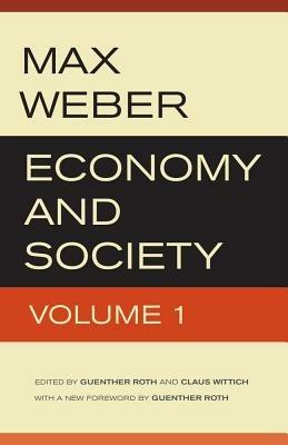 Economy and Society - Max Weber - cover