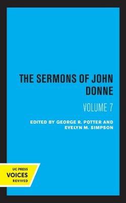 The Sermons of John Donne, Volume VII - John Donne - cover