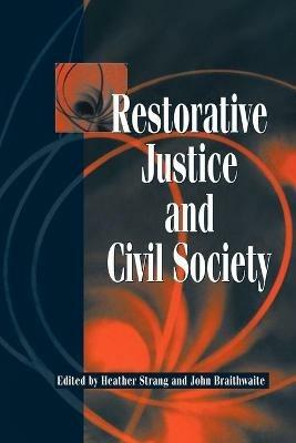 Restorative Justice and Civil Society - cover