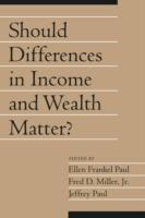Should Differences in Income and Wealth Matter?: Volume 19, Part 1 - cover
